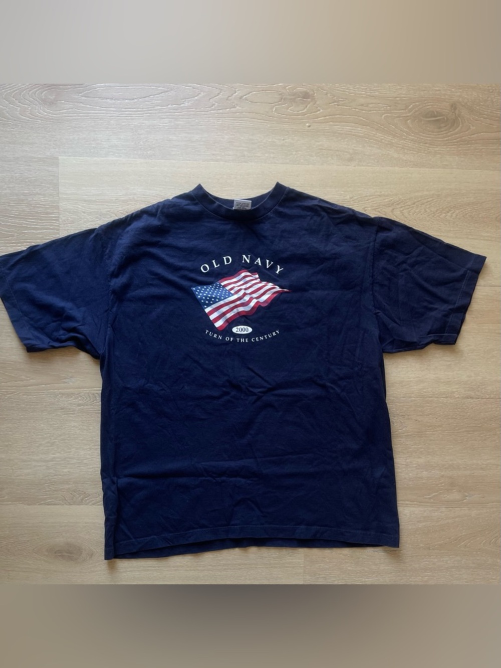 Old Navy American Flag Fourth of July shirt